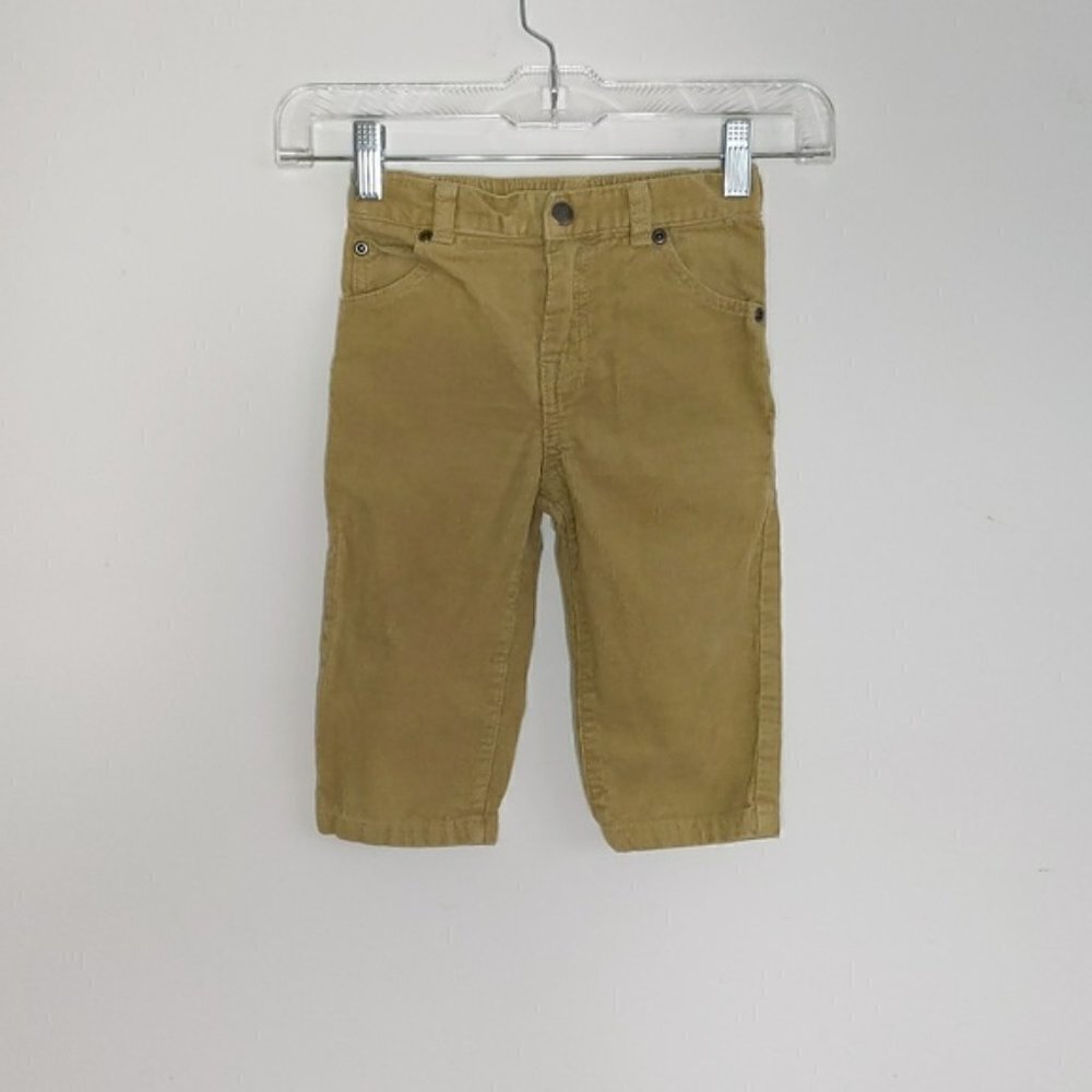First Impressions Tan Corduroy Pants